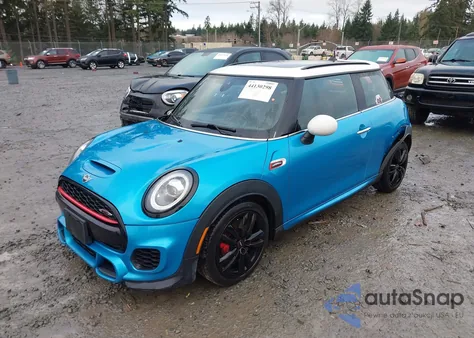 2019 Mini Hardtop John Cooper Works z USA, uszkodzony, nr VIN WMWXM9C53K2H38946